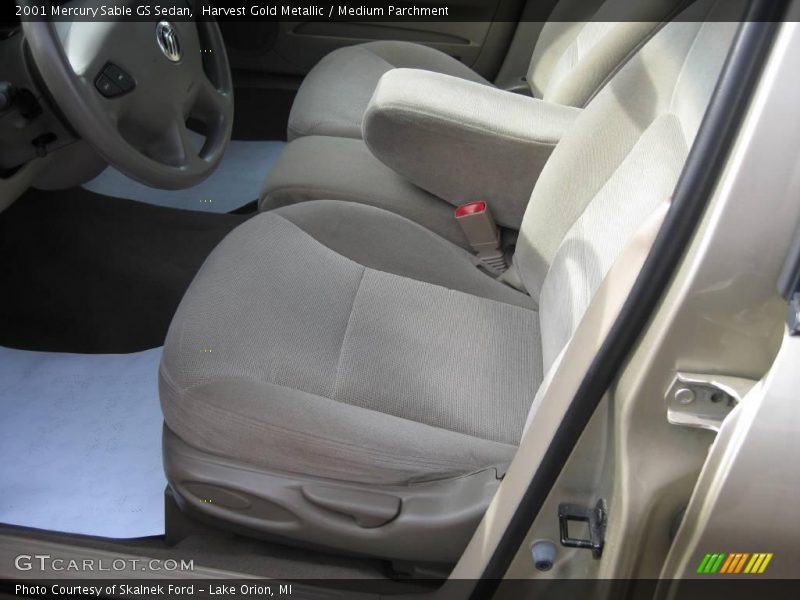 Harvest Gold Metallic / Medium Parchment 2001 Mercury Sable GS Sedan