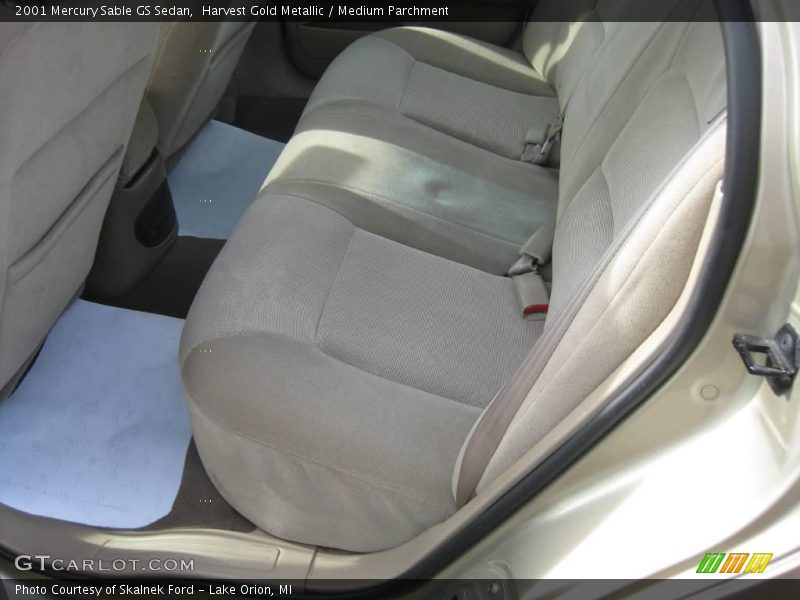 Harvest Gold Metallic / Medium Parchment 2001 Mercury Sable GS Sedan