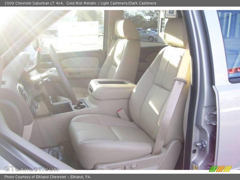 Gold Mist Metallic / Light Cashmere/Dark Cashmere 2009 Chevrolet Suburban LT 4x4