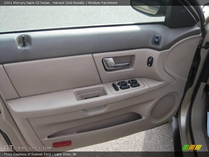 Harvest Gold Metallic / Medium Parchment 2001 Mercury Sable GS Sedan