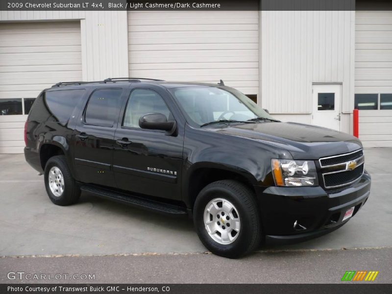 Black / Light Cashmere/Dark Cashmere 2009 Chevrolet Suburban LT 4x4