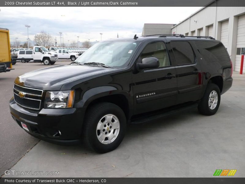 Black / Light Cashmere/Dark Cashmere 2009 Chevrolet Suburban LT 4x4