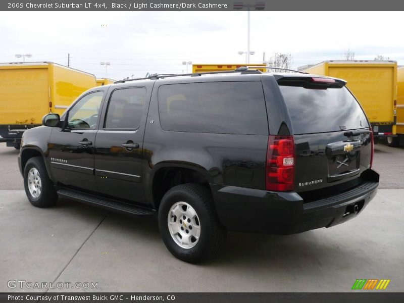 Black / Light Cashmere/Dark Cashmere 2009 Chevrolet Suburban LT 4x4
