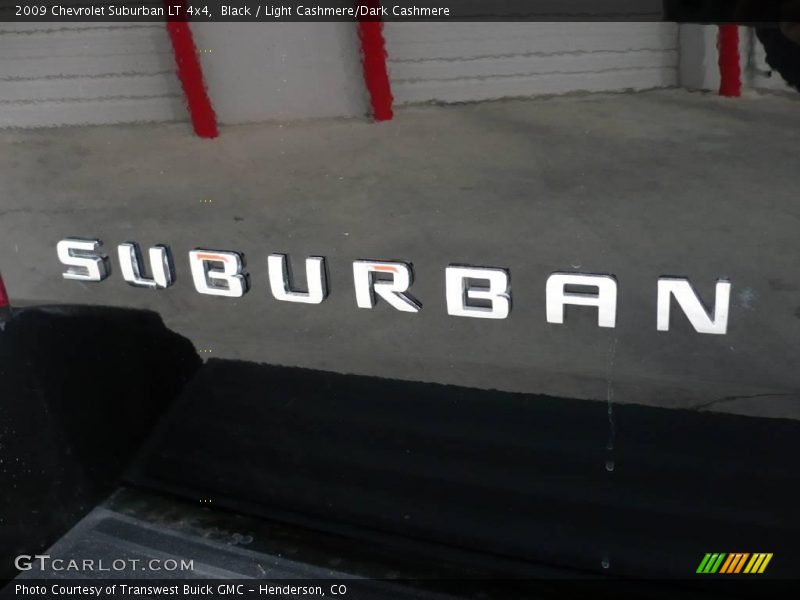 Black / Light Cashmere/Dark Cashmere 2009 Chevrolet Suburban LT 4x4