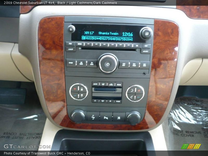 Black / Light Cashmere/Dark Cashmere 2009 Chevrolet Suburban LT 4x4