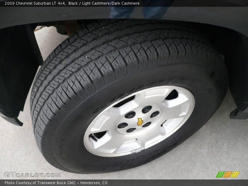 Black / Light Cashmere/Dark Cashmere 2009 Chevrolet Suburban LT 4x4