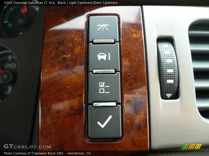 Black / Light Cashmere/Dark Cashmere 2009 Chevrolet Suburban LT 4x4