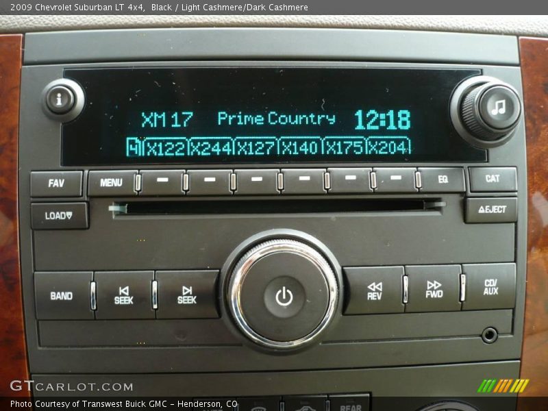Black / Light Cashmere/Dark Cashmere 2009 Chevrolet Suburban LT 4x4