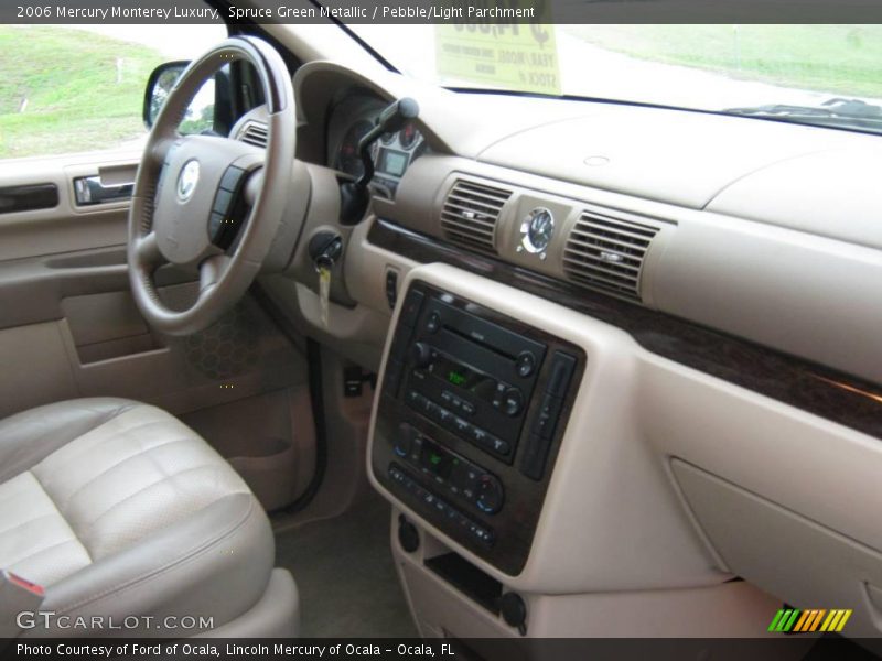 Spruce Green Metallic / Pebble/Light Parchment 2006 Mercury Monterey Luxury