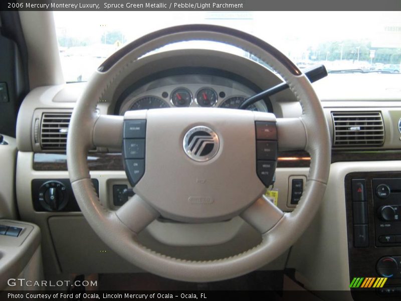 Spruce Green Metallic / Pebble/Light Parchment 2006 Mercury Monterey Luxury