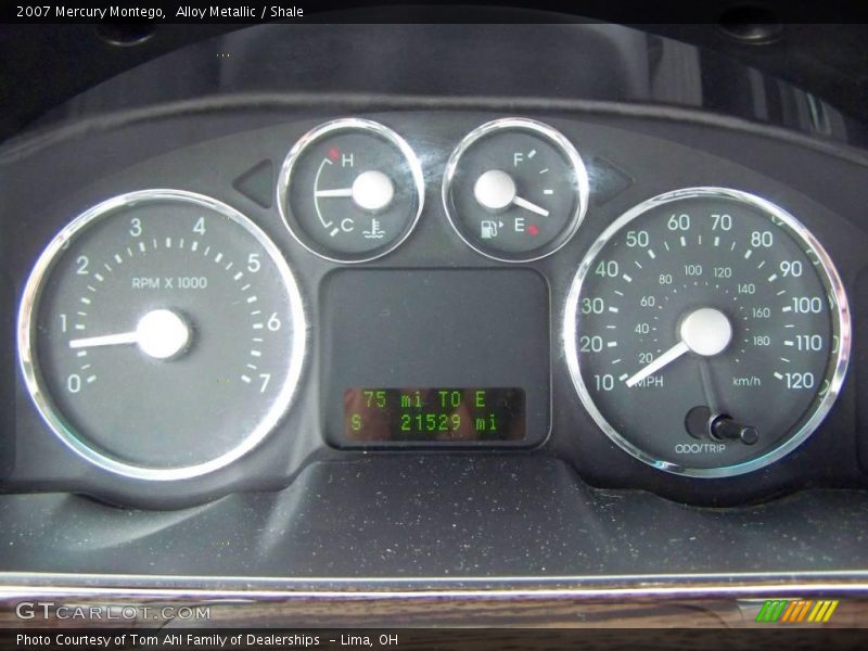 Alloy Metallic / Shale 2007 Mercury Montego
