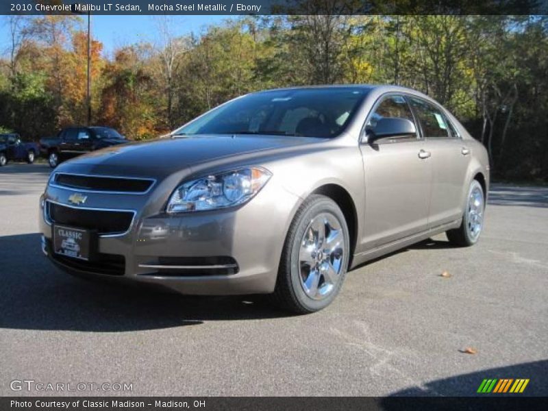 Mocha Steel Metallic / Ebony 2010 Chevrolet Malibu LT Sedan