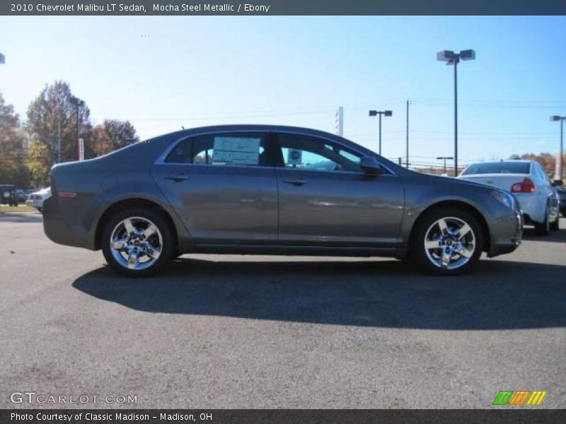 Mocha Steel Metallic / Ebony 2010 Chevrolet Malibu LT Sedan