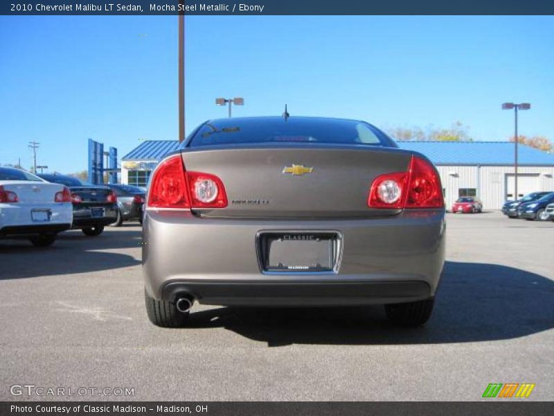 Mocha Steel Metallic / Ebony 2010 Chevrolet Malibu LT Sedan