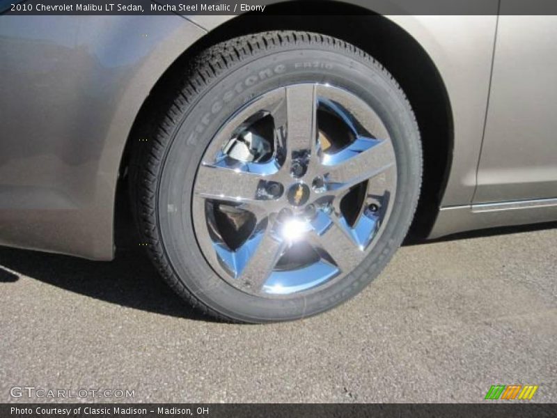 Mocha Steel Metallic / Ebony 2010 Chevrolet Malibu LT Sedan