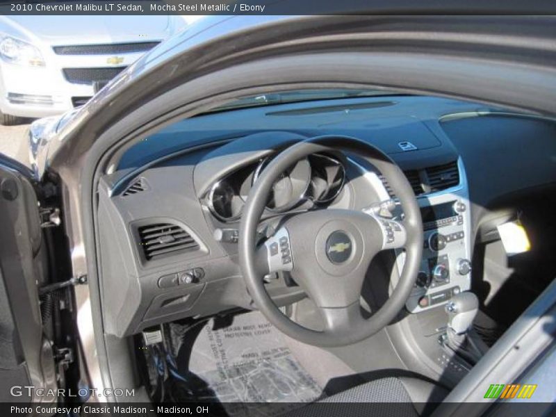 Mocha Steel Metallic / Ebony 2010 Chevrolet Malibu LT Sedan