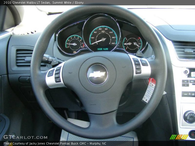Summit White / Ebony 2010 Chevrolet Malibu LT Sedan