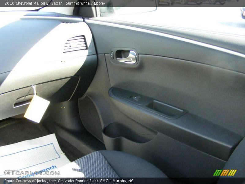 Summit White / Ebony 2010 Chevrolet Malibu LT Sedan