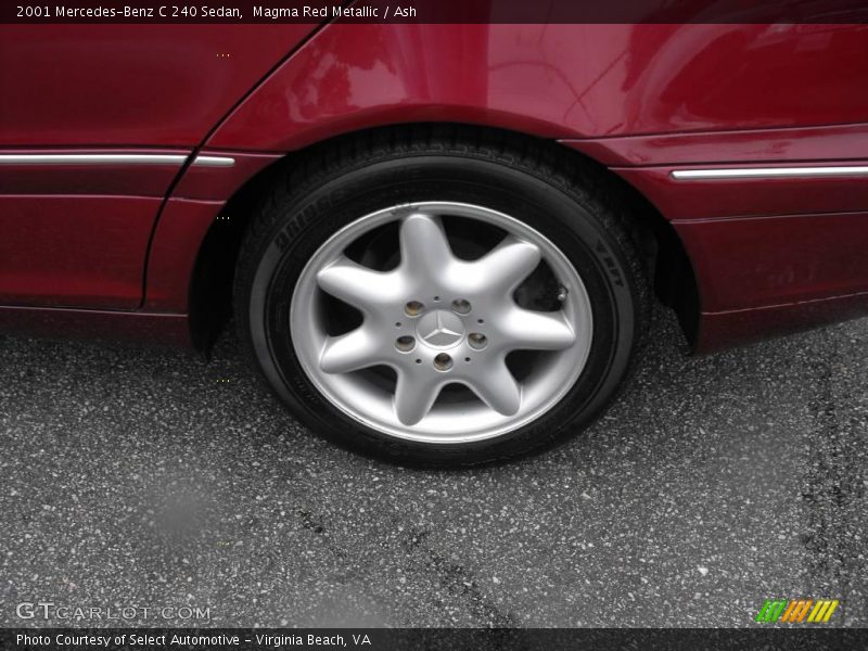 Magma Red Metallic / Ash 2001 Mercedes-Benz C 240 Sedan