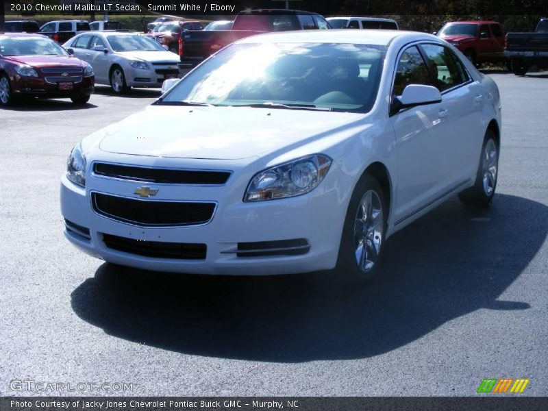 Summit White / Ebony 2010 Chevrolet Malibu LT Sedan