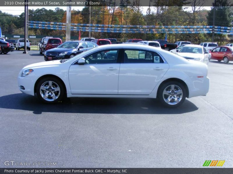Summit White / Ebony 2010 Chevrolet Malibu LT Sedan