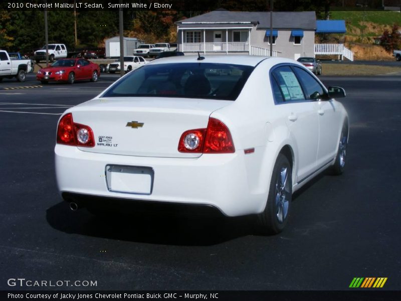 Summit White / Ebony 2010 Chevrolet Malibu LT Sedan