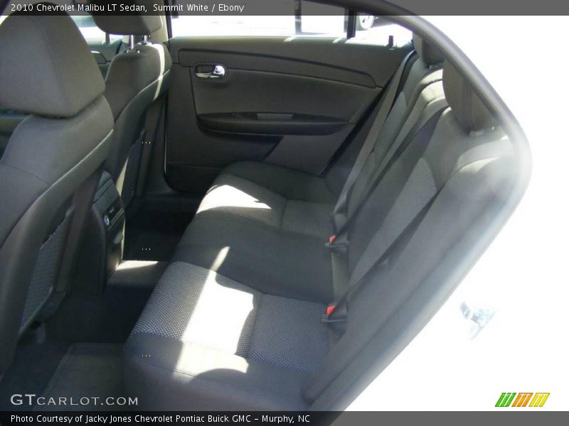 Summit White / Ebony 2010 Chevrolet Malibu LT Sedan