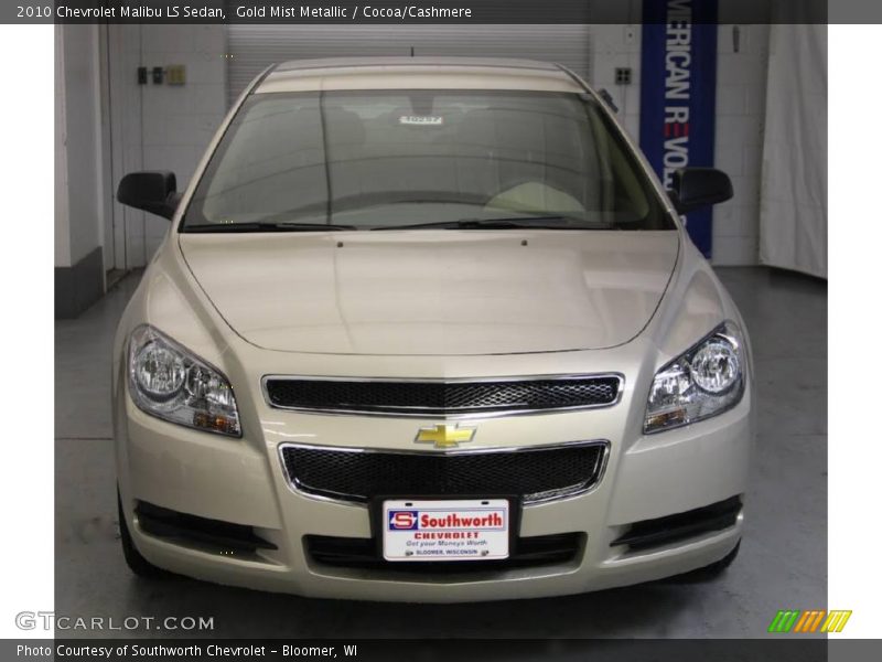 Gold Mist Metallic / Cocoa/Cashmere 2010 Chevrolet Malibu LS Sedan