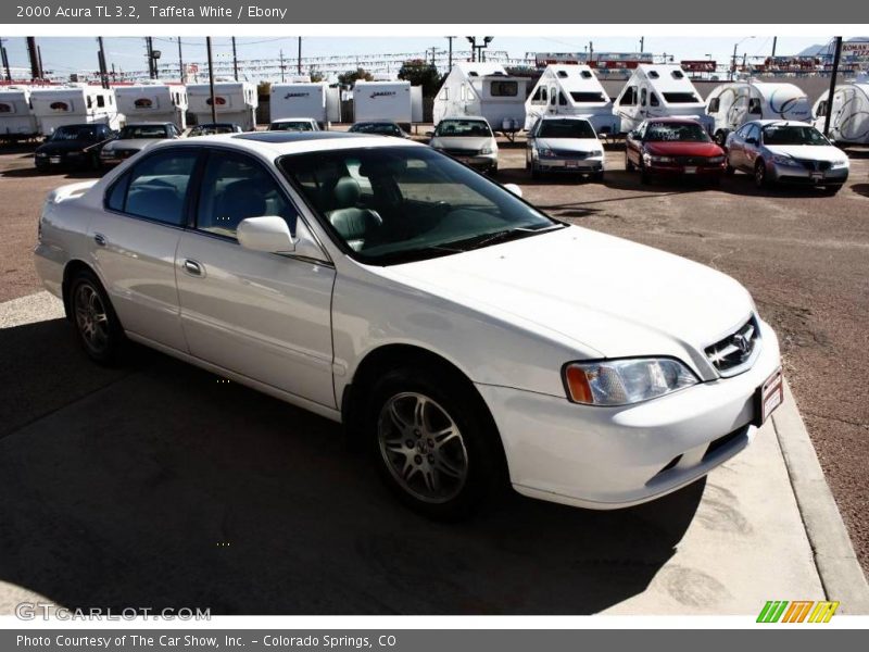 Taffeta White / Ebony 2000 Acura TL 3.2