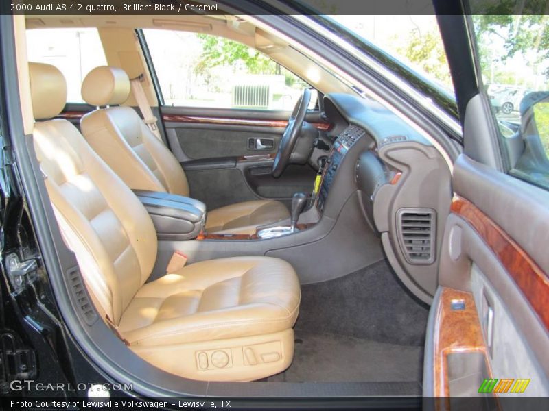 Brilliant Black / Caramel 2000 Audi A8 4.2 quattro