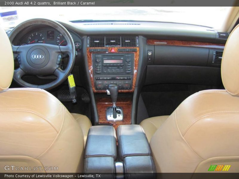Brilliant Black / Caramel 2000 Audi A8 4.2 quattro
