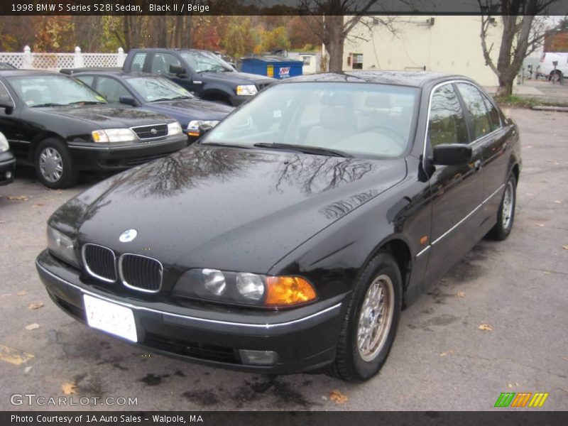 Black II / Beige 1998 BMW 5 Series 528i Sedan