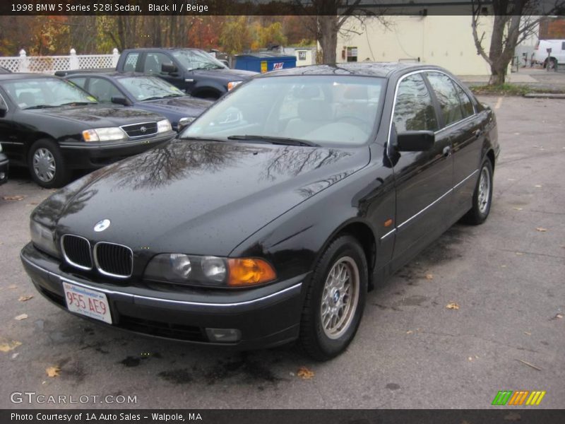 Black II / Beige 1998 BMW 5 Series 528i Sedan