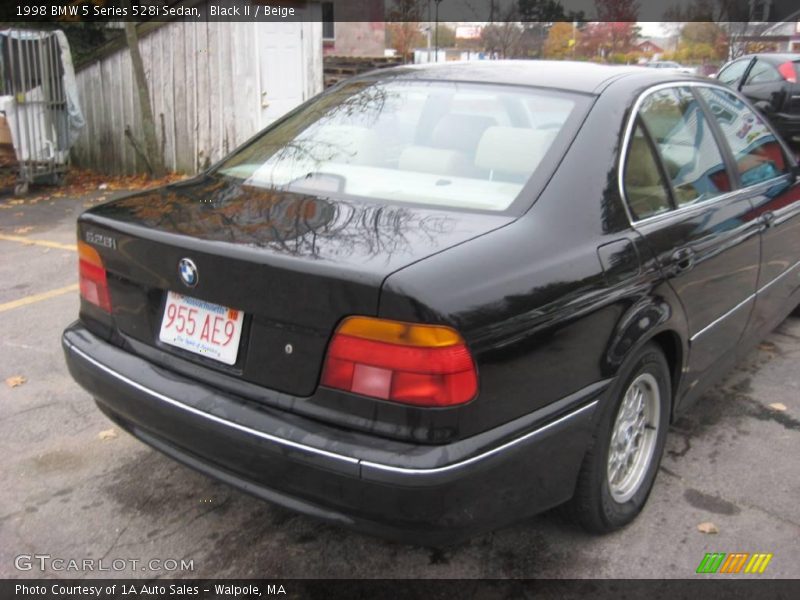 Black II / Beige 1998 BMW 5 Series 528i Sedan