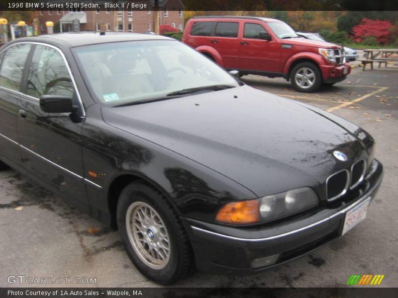 Black II / Beige 1998 BMW 5 Series 528i Sedan
