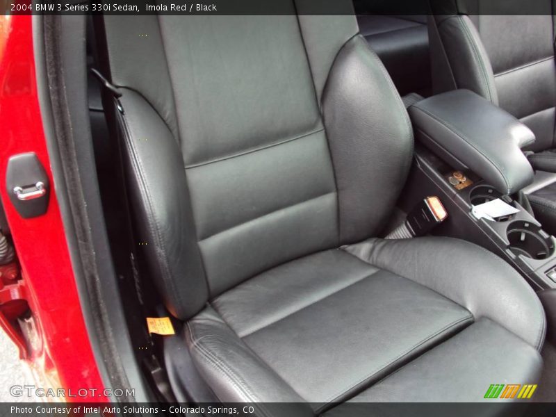 Imola Red / Black 2004 BMW 3 Series 330i Sedan