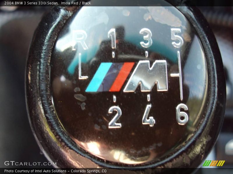 Imola Red / Black 2004 BMW 3 Series 330i Sedan