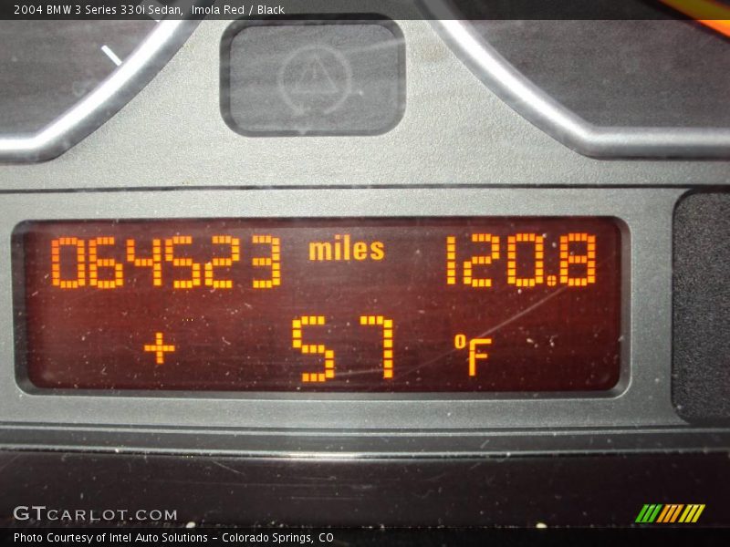 Imola Red / Black 2004 BMW 3 Series 330i Sedan