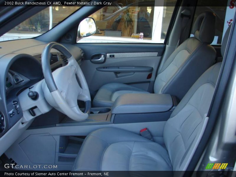 Pewter Metallic / Dark Gray 2002 Buick Rendezvous CX AWD