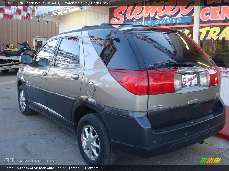 Pewter Metallic / Dark Gray 2002 Buick Rendezvous CX AWD