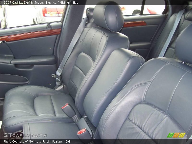 Blue Ice / Midnight Blue 2005 Cadillac DeVille Sedan