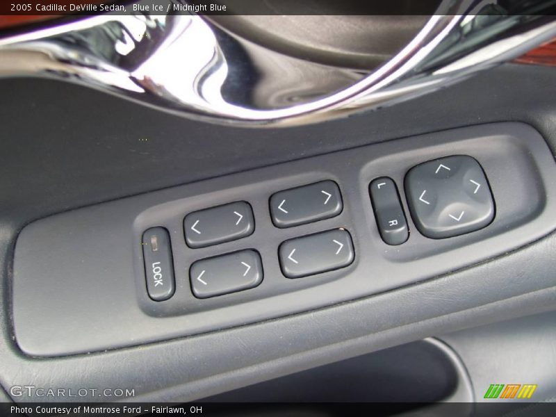 Blue Ice / Midnight Blue 2005 Cadillac DeVille Sedan