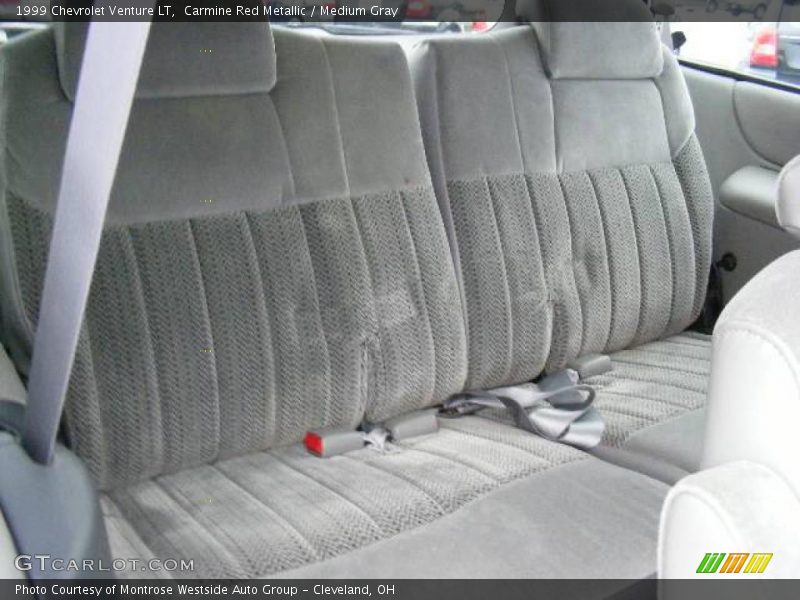 Carmine Red Metallic / Medium Gray 1999 Chevrolet Venture LT