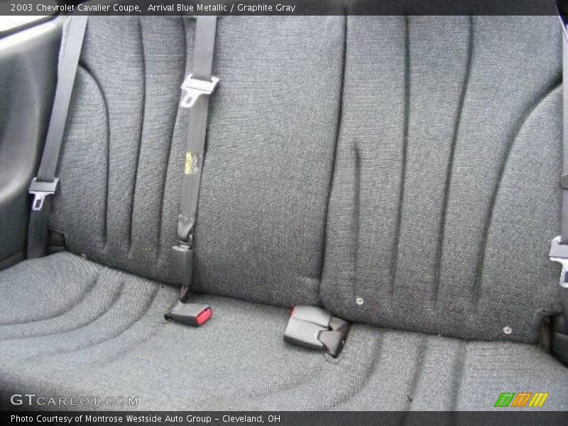 Arrival Blue Metallic / Graphite Gray 2003 Chevrolet Cavalier Coupe