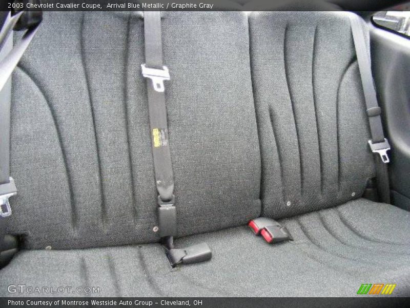Arrival Blue Metallic / Graphite Gray 2003 Chevrolet Cavalier Coupe