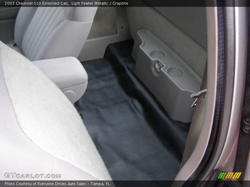 Light Pewter Metallic / Graphite 2003 Chevrolet S10 Extended Cab