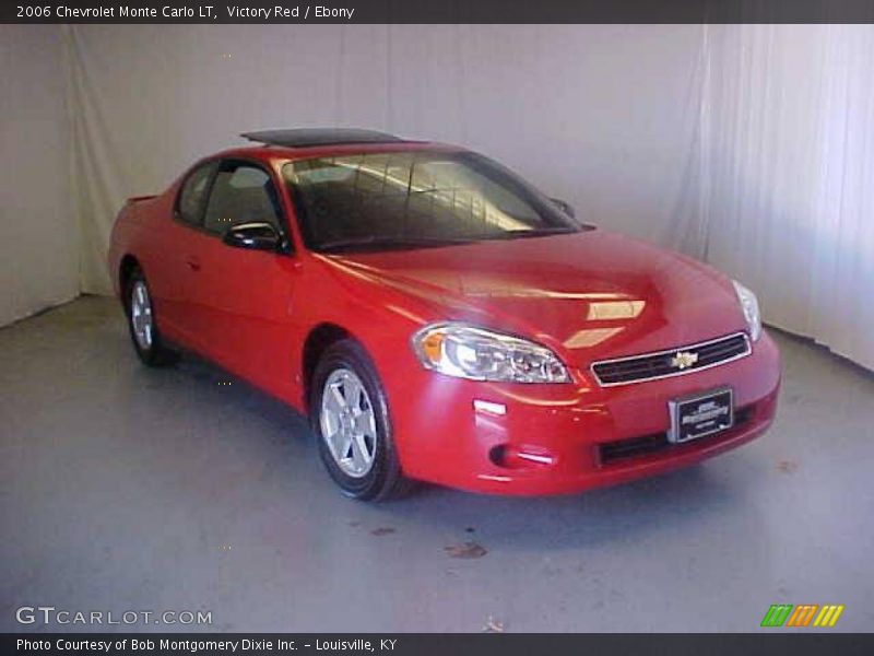 Victory Red / Ebony 2006 Chevrolet Monte Carlo LT