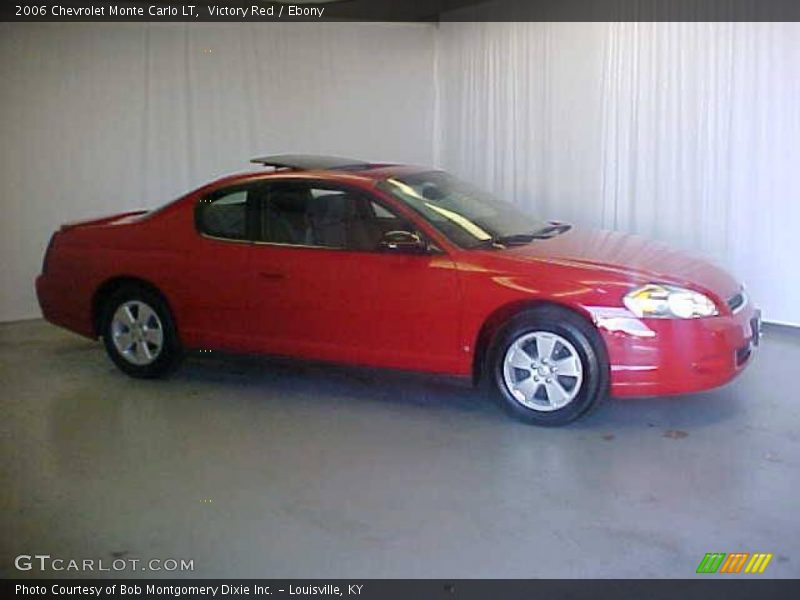 Victory Red / Ebony 2006 Chevrolet Monte Carlo LT