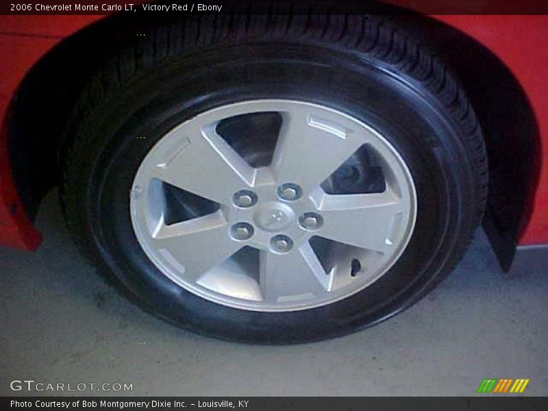 Victory Red / Ebony 2006 Chevrolet Monte Carlo LT