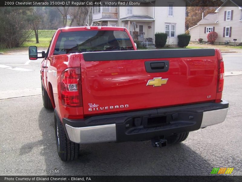 Victory Red / Ebony 2009 Chevrolet Silverado 3500HD LT Regular Cab 4x4